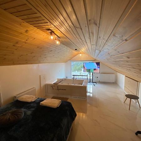 Aprosmeno Jacuzzi House 2 Apartment Agros Exterior photo